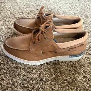 Men's Tan Boat Shoes